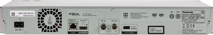 Image du produit Panasonic Dmr-Ubc70egs (500 Go, Lecteur Blu-ray, Enregistreur Blu-ray)