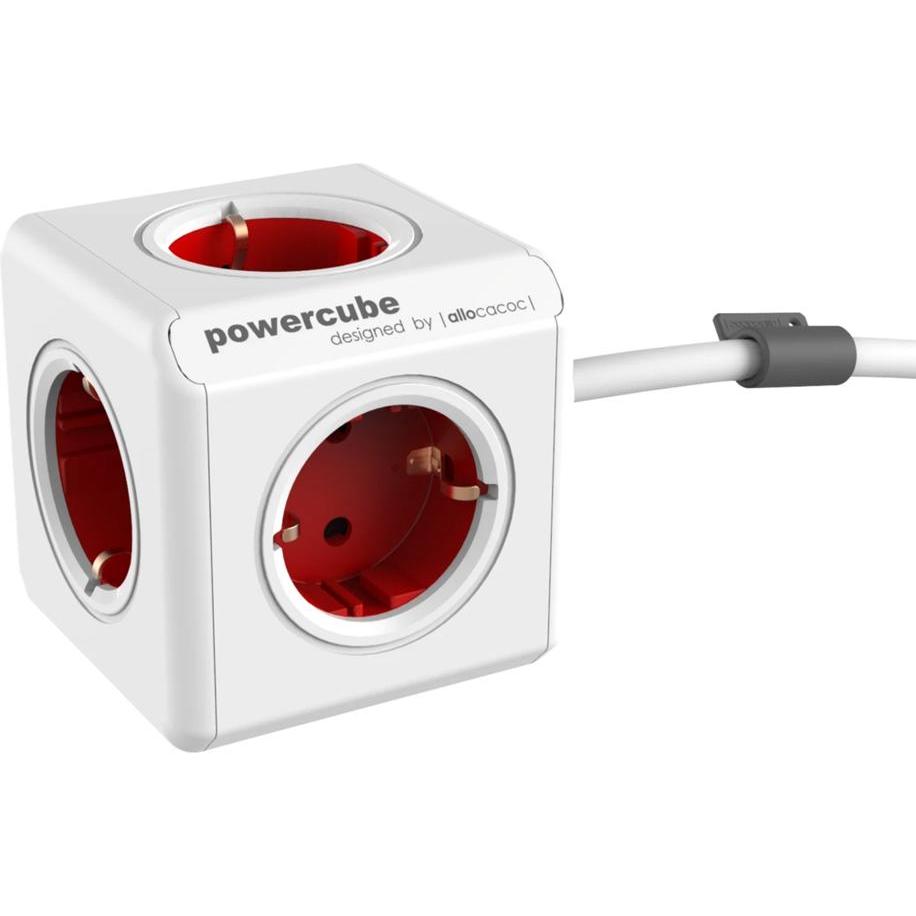 Allocacoc, Steckdosenleiste, Power Cube (5 x, CEE 7/3, 1.50 m)