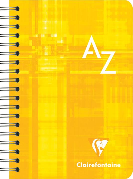Image du produit Clairefontaine Cahier à spirales (9,5 x 14 cm, Quadrillé, Couverture rigide)