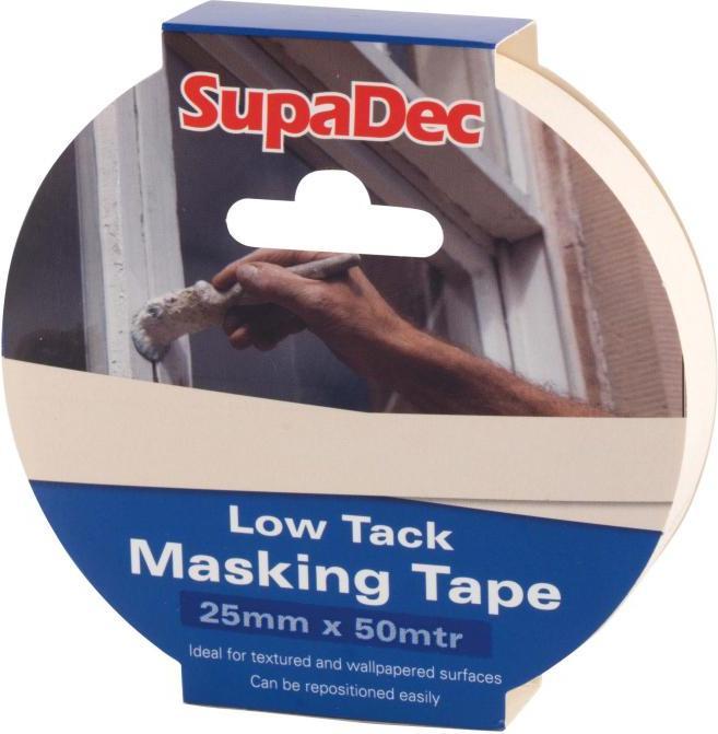 Actual product image Supa Dec Low tack masking tape (38 mm)