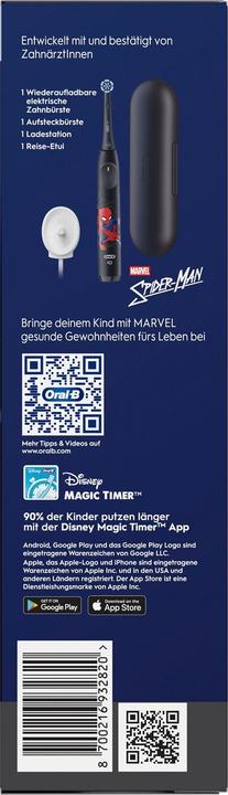 Productafbeelding Oral-B iO Kids 6+ Spiderman elektrische tandenborstel