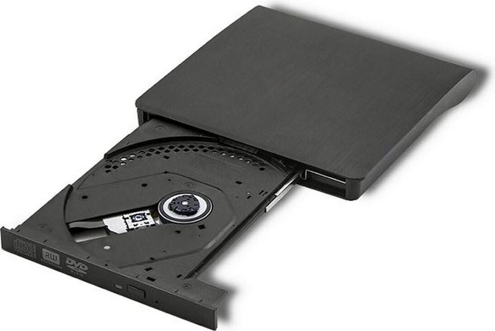 Actual product image Qoltec External DVD-RW recorder USB 3.0 (DVD writer)