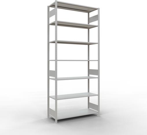 Image du produit Schulte Lagertechnik Système d'étagères de base MULTIplus150 sans boulons avec longerons.