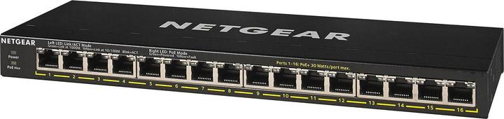 Actual product image Netgear GS316PP (16 ports)