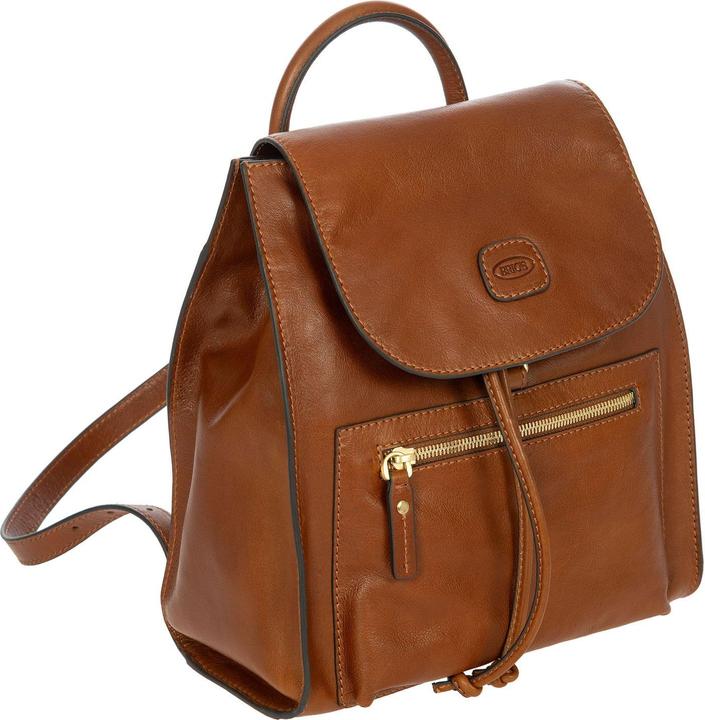 Actual product image Brics Volterra City Backpack Leather 30 cm