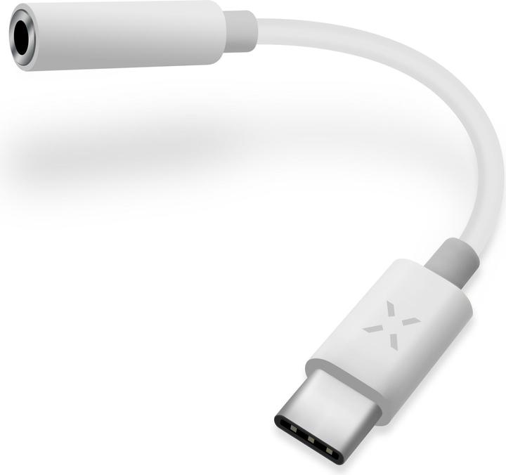 Actual product image Fixed Link AdapterUSB-C/3.5mm jack, white (0.10 m)