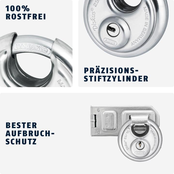 Produktbild Abus Vorhängeschloss 117 mm ABVS358