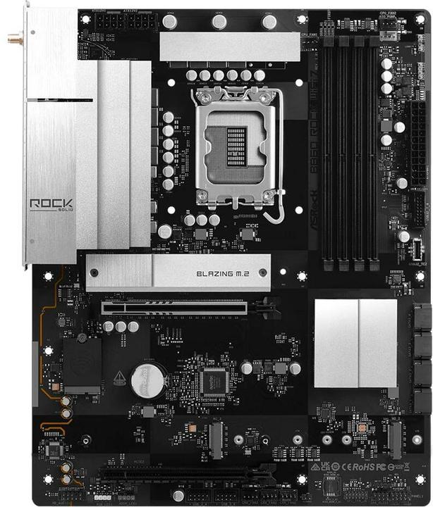 AsRock MB Intel 1851 B860 Challenger WiFi (LGA 1851, Intel B860, ATX)