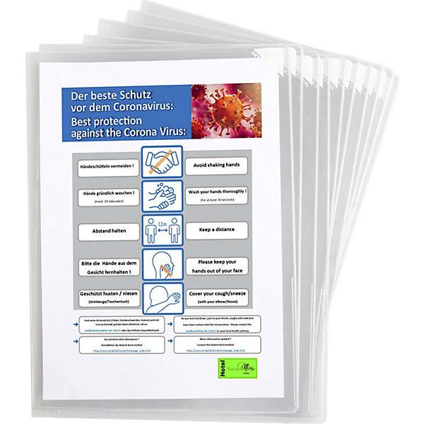 Tarifold, Mappe, 25 Sichthüllen transparent genarbt (25 x)