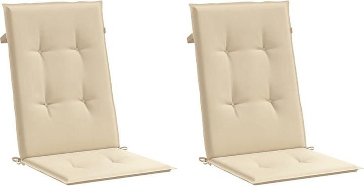 Produktbild vidaXL Gartenstuhlauflage für Hochlehner (120 x 50 cm)