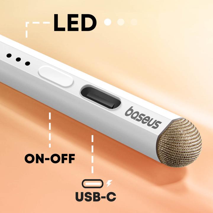 Produktbild Baseus Stylus Smooth Writing Series with LED indicators active/passive version (White)