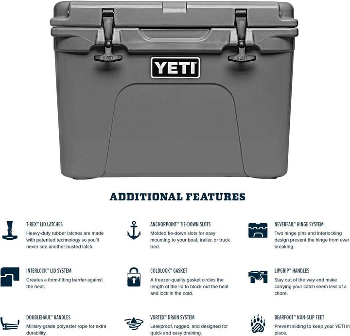 Actual product image Yeti Tundra 35 Kühlbox für Outdoor-Abenteuer (35 l)