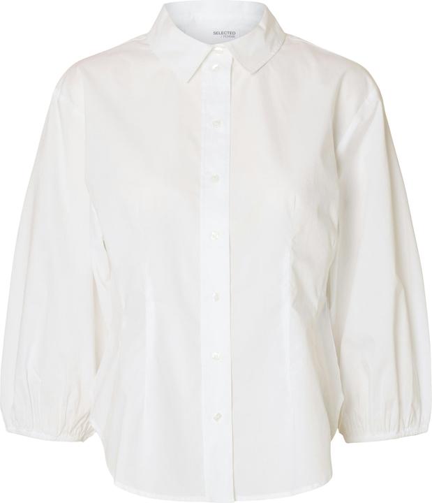 Actual product image Selected Cotton shirt with 3/4 sleeves (40)