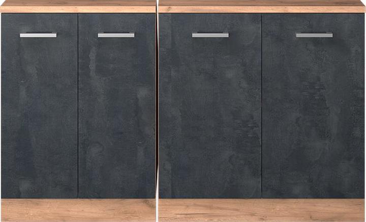 Produktbild Vicco Küchenschrank für Dachschrägen R-Line (140 x 46 x 81.60 cm)