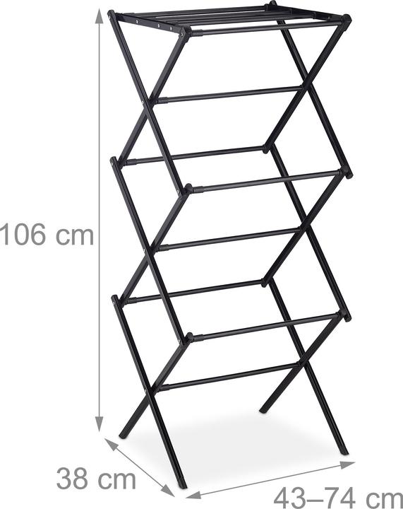 Actual product image Relaxdays Wäscheständer (1.06 m)