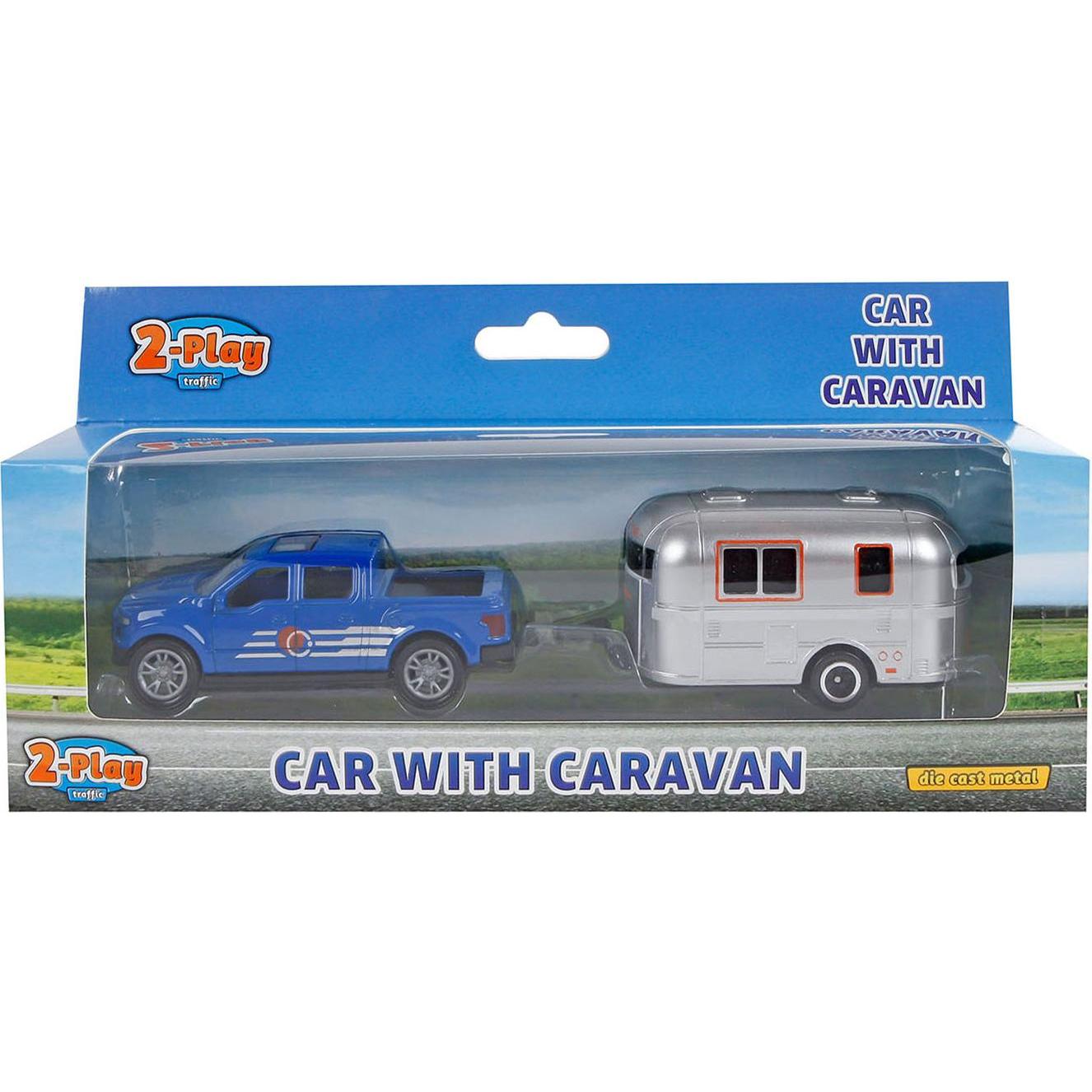 Thumbnail - Magni Auto mit Wohnwagen 16,5cm sortiert