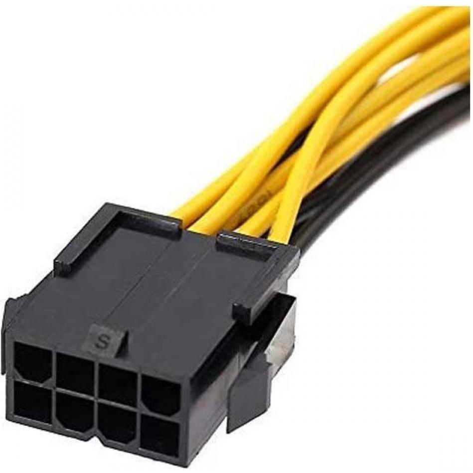 Thumbnail - PowerGuard PCI-E 8-Pin zu 2x 8-Pin (6+2 Pin) Grafikkarten Stromkabel 20cm, Interne Kabel (PC)