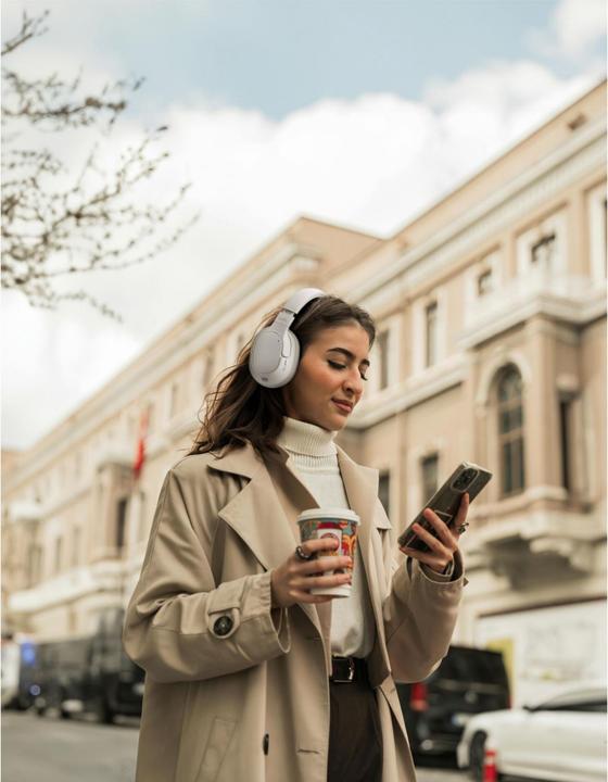 Produktbild Belkin Soundform Noise Cancel Headphone Snd (60 h, Kabelgebunden, Kabellos)