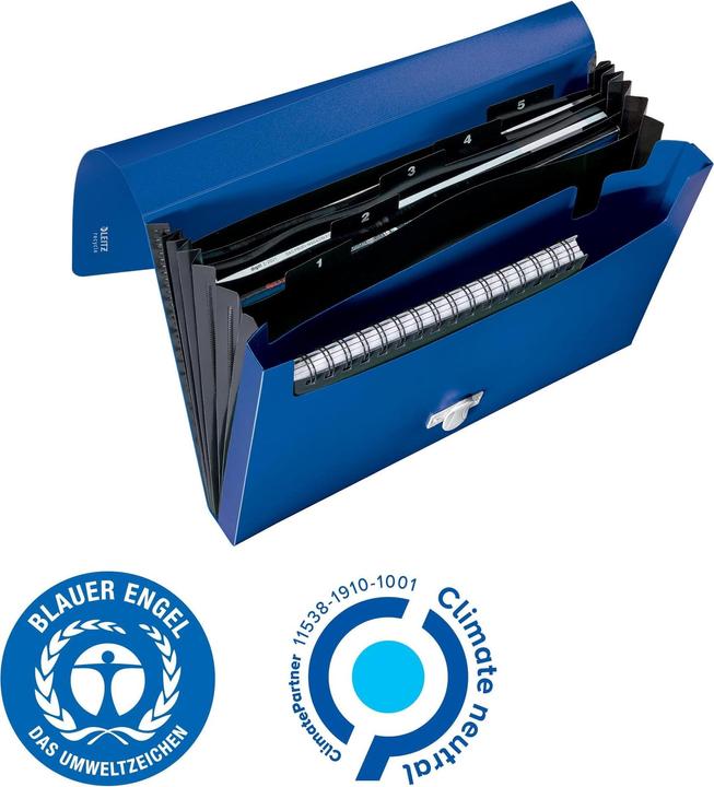Actual product image Leitz Document Folder Project Folder A4 Blue (A4, 1 x)