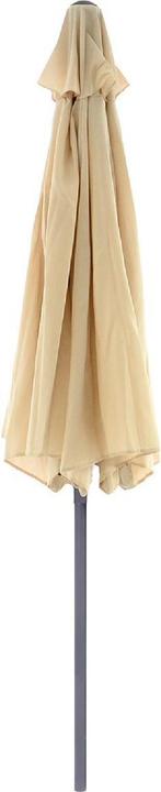 Actual product image VCM Sonnenschirm 2,90m Creme mit Kurbel neigbar wasserabweisend UV Schutz 50+