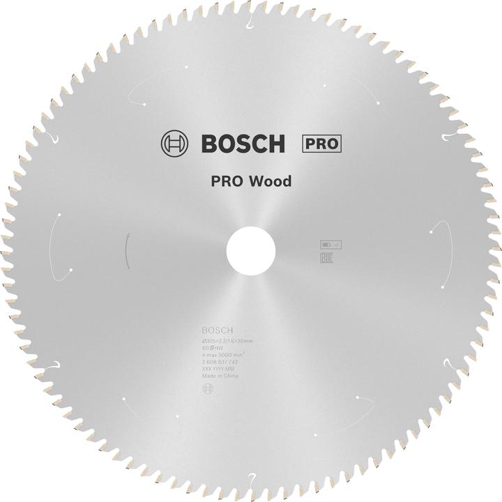 Productafbeelding Bosch Professional Zubehör Cirkelzaagblad voor accuzagen Standaard voor Multimateriaal