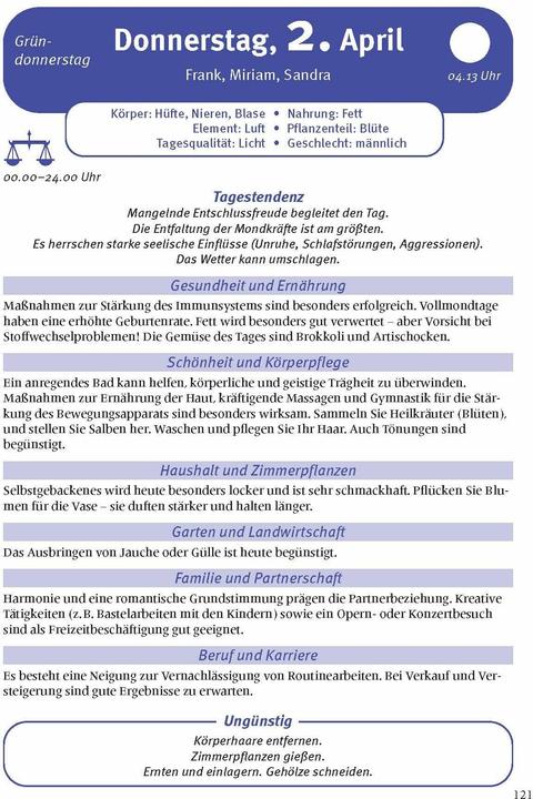 Actual product image Heyne Ludwig Der grosse Mondkalender 2026 (17 x 24 cm)