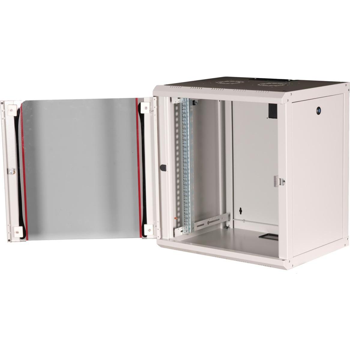 Thumbnail - Roline 19-Zoll Wandgehäuse Pro 12 HE (12 HE, 19 Zoll Rack), Serverschrank, Grau