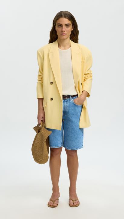 Produktbild Selected Hellblaue Jeansshorts (38)
