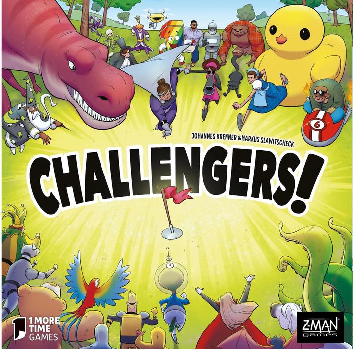Produktbild Z-Man Games Challengers (Deutsch, 1 - 8 Spieler)