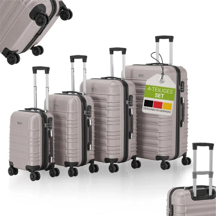 Immagine prodotto Juskys Set di valigie rigide Roma (41 l)