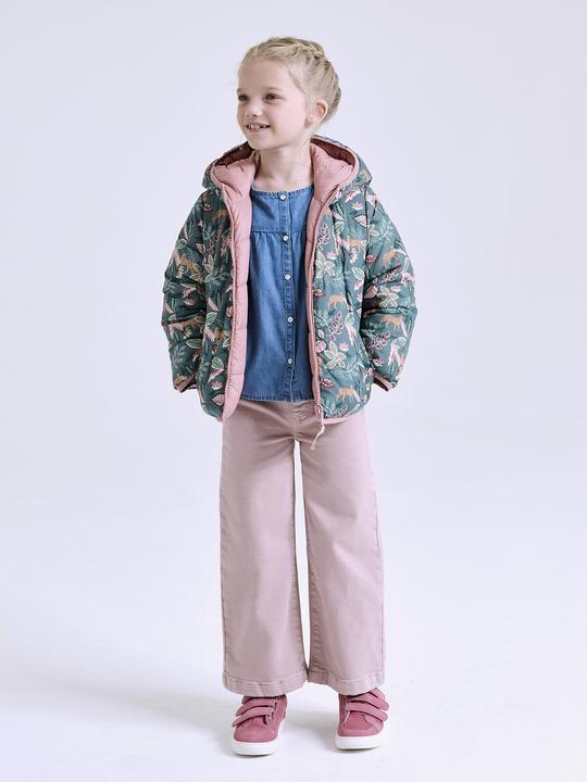 Actual product image Vertbaudet Leichte Mädchen Wende-Steppjacke mit Recycling-Polyester (158)