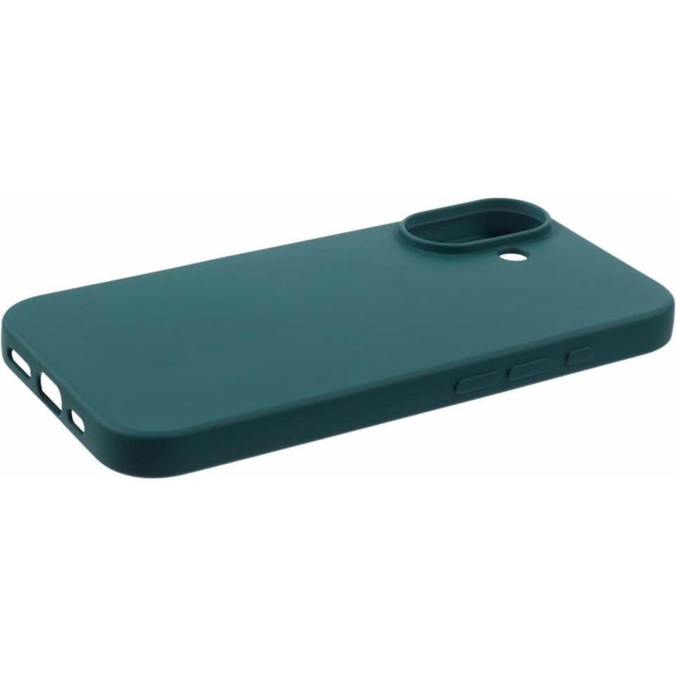 Thumbnail - Cover-Discount iPhone 16 - Silikon Gummi Hülle (Apple iPhone 16), Smartphone Hülle, Grün