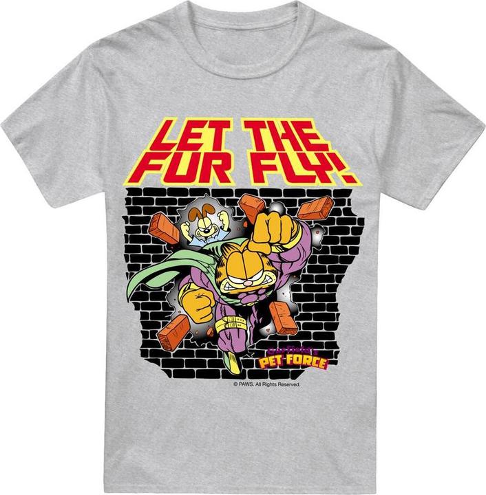 Garfield Let The Fur Fly TShirt (XL)