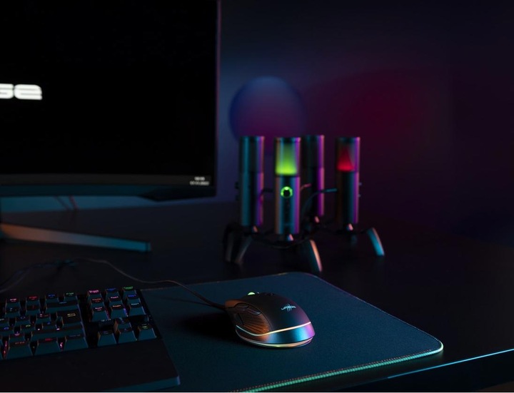Produktbild Urage Mousepad Gaming-Mauspad "Lethality 450 Illuminated", schwar (XXL)