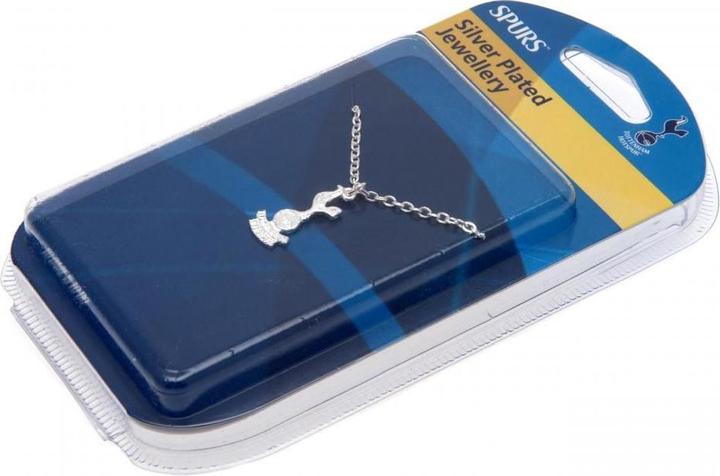 Immagine prodotto Tottenham Hotspur FC Ciondolo e catena placcati in argento (100% metallo)
