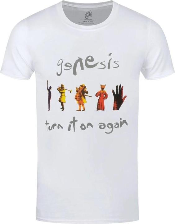 Actual product image Universal Textiles Unisex Adult Turn It On Again T-Shirt (M)