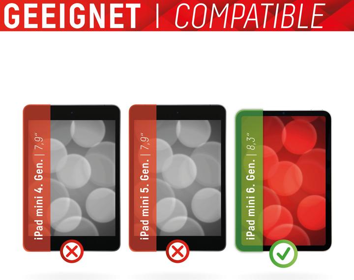Produktbild Displex Tablet Glass (1 Stk., Apple iPad mini 2021, Apple iPad mini 2024)