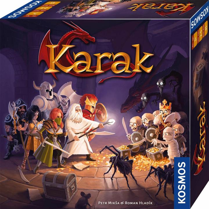 Actual product image Kosmos FKS6822860 - Karak, board game, for 2-5 players, ages 7+ (DE edition) (German)