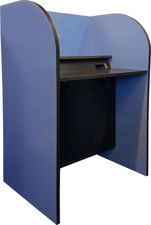 Actual product image Computer desk with privacy screen, ver. for printer (69 x 50 x 116 cm)