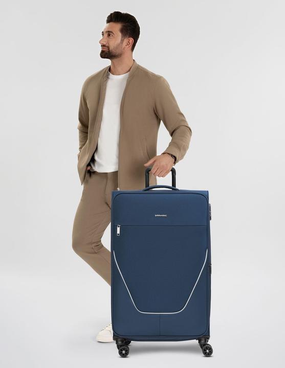 Actual product image Stratic taska 4-wheel trolley L 76 cm with expansion fold (118 l, XL (from 140l))