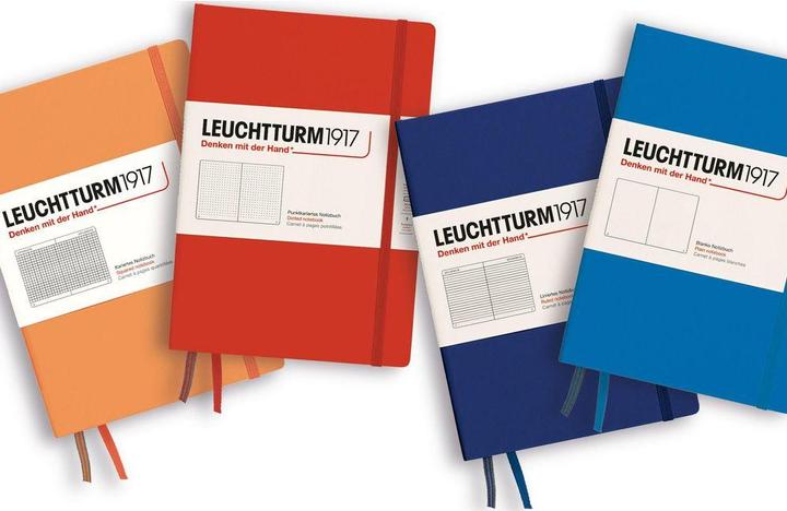 Produktbild Leuchtturm1917 Skizzenbuch medium Ink (A5, Blanko, Harter Einband)