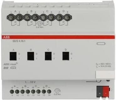 Actual product image ABB Switch/dim actuator, 16A, SD/S4.16.1 REG (Dimming actuator)