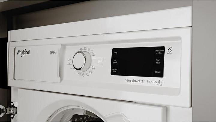 Actual product image Whirlpool BI WDWG 861485 EU built-in washer/dryer
