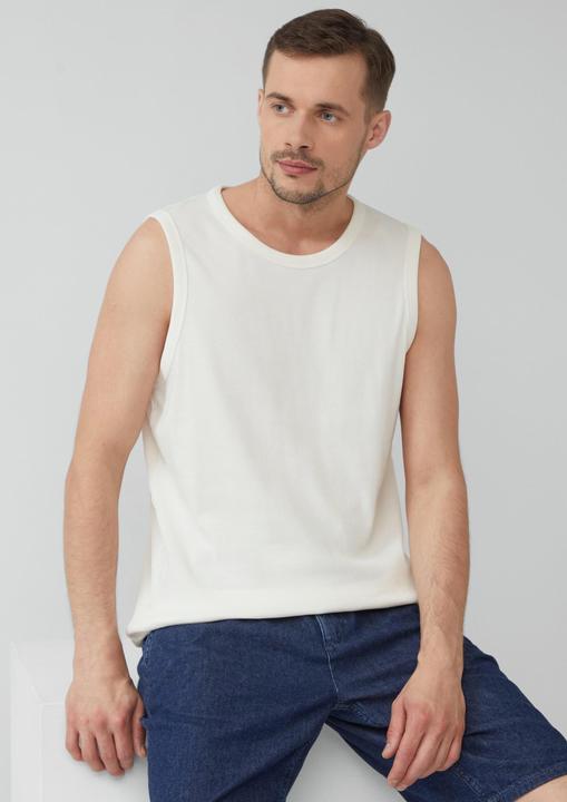 Produktbild S.Oliver T-Shirt Jersey-Tanktop mit Rippstruktur (3XL)