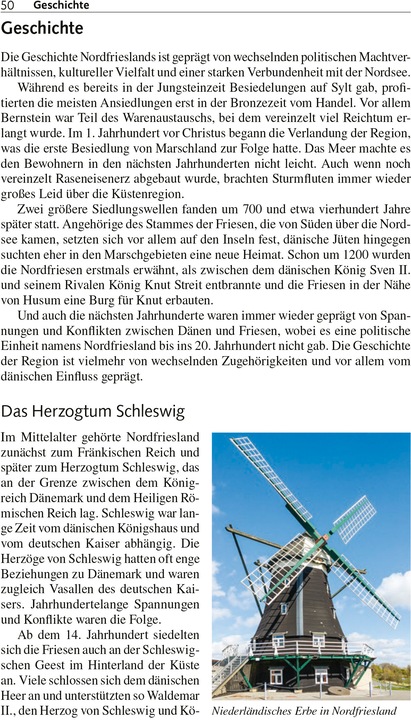 Image du produit Reiseführer Nordfriesland (Allemand, Bürte Lachenmann, 2024)