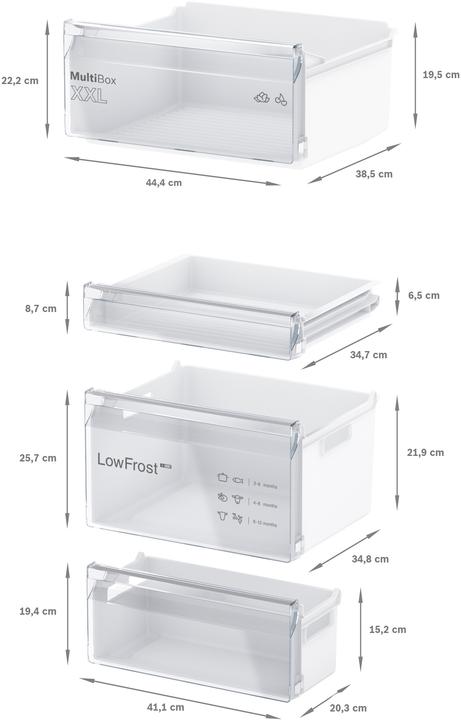 Produktbild Bosch Hausgeräte KIV86NSE0 (267 l)