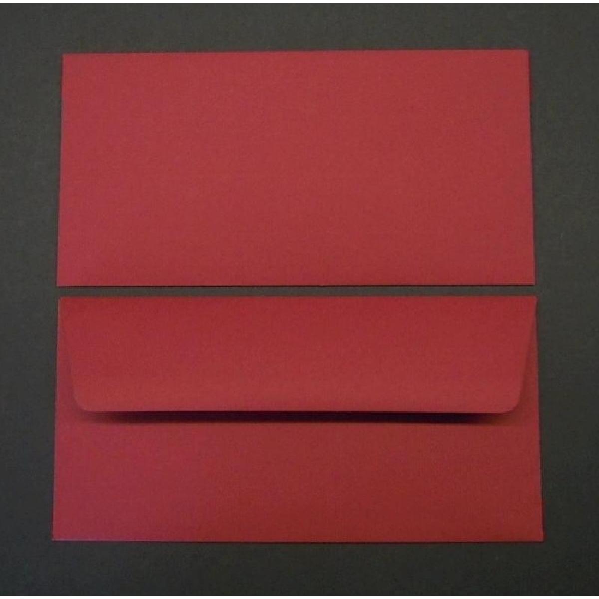 Thumbnail - Blanke, Briefumschlag, Briefumschläge DINlang 100g/qm gummiert VE=100 Stück rosso (110 x 220 mm, 100 x)