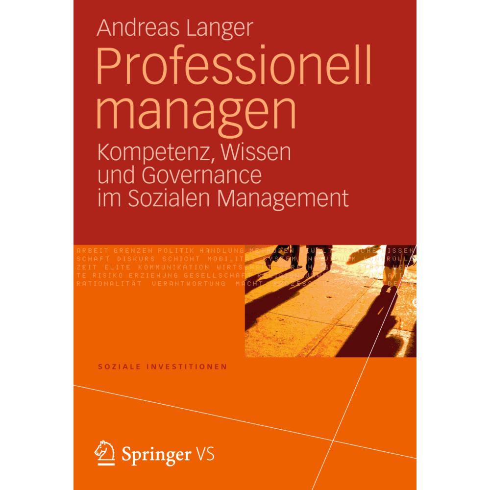 Professionell managen, Fachbücher von Andreas Langer