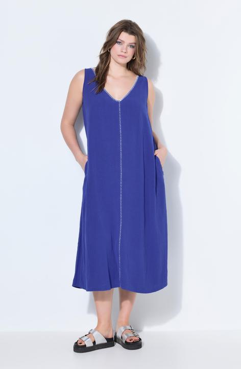 Produktbild Studio Untold Maxikleid, A-Line, Einfassungen, ärmellos (46, 48)