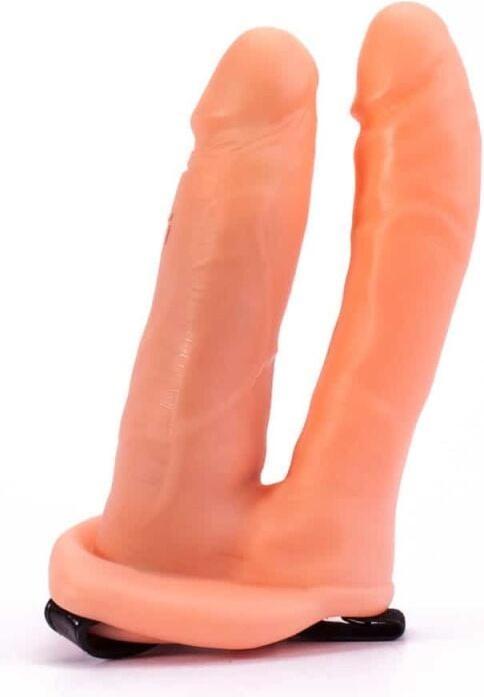 Produktbild Lovetoy Unisex Hollow Strap On Double Penetrator 6"